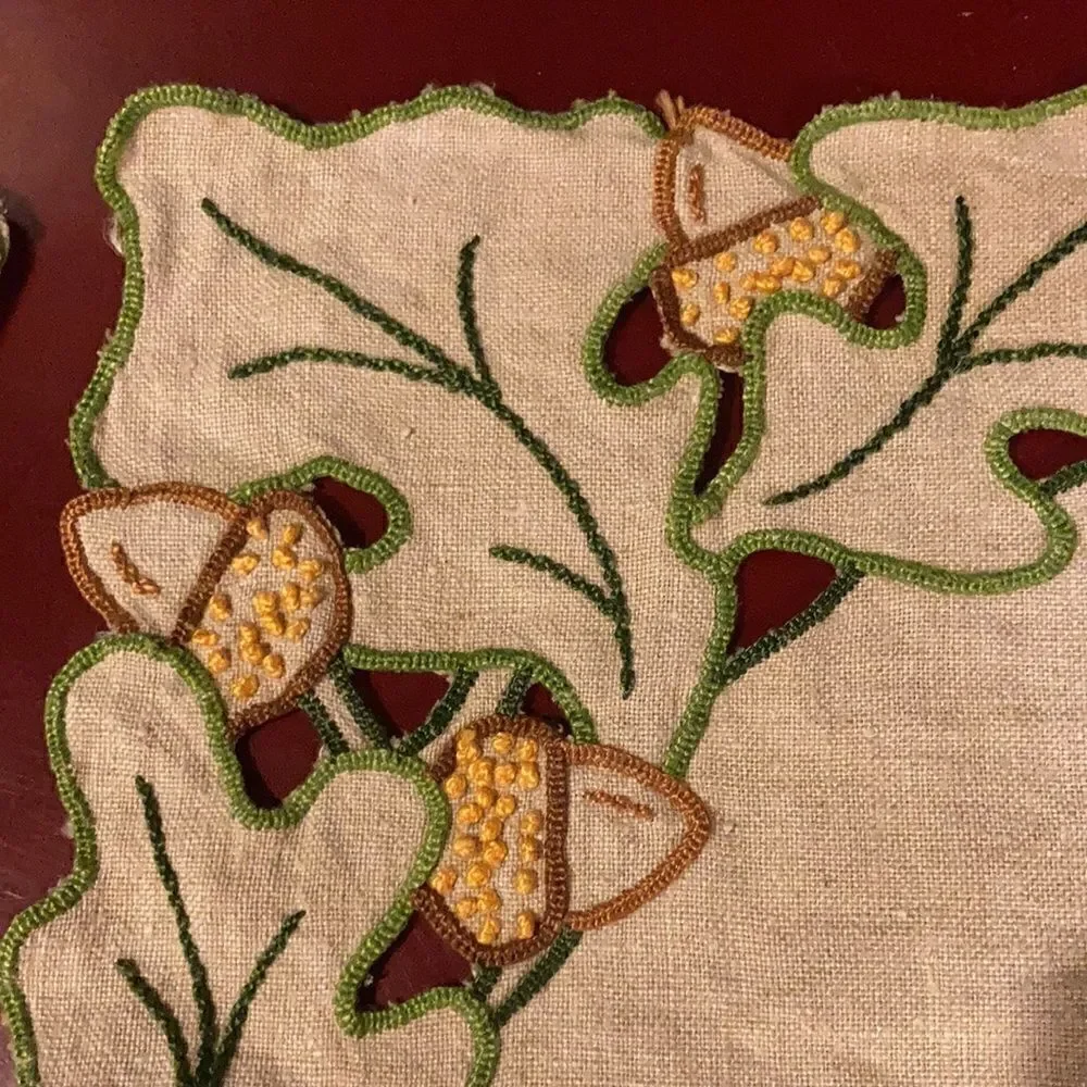 Set of Acorn Napkins